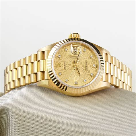 ladies gold rolex oyster perpetual datejust|Rolex Oyster Perpetual Datejust women's.